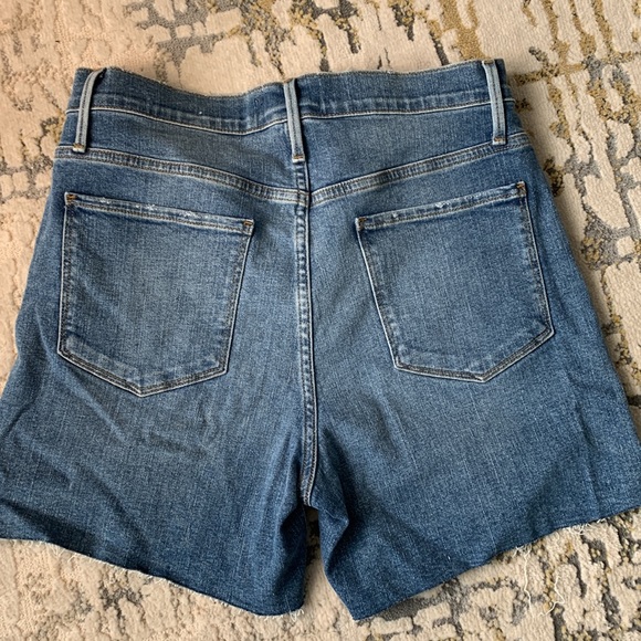 Like new Frame high waisted denim shorts - Picture 3 of 3